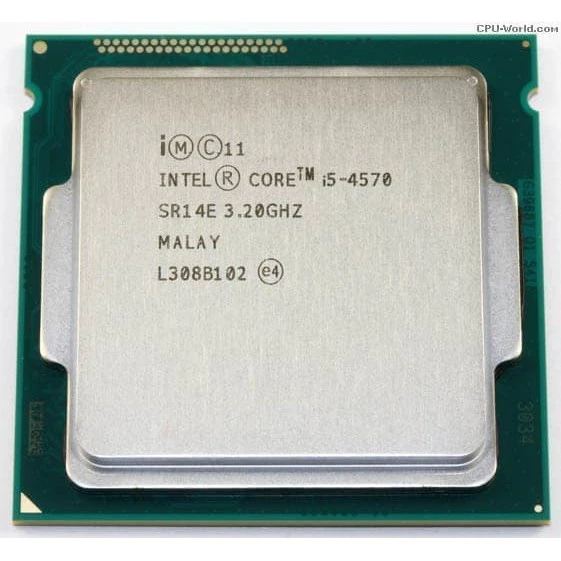 PROCESSOR CORE I5 4570 GEN4 SOCKET LGA 1150 TRAY GARANSI TOKO 1 TAHUN