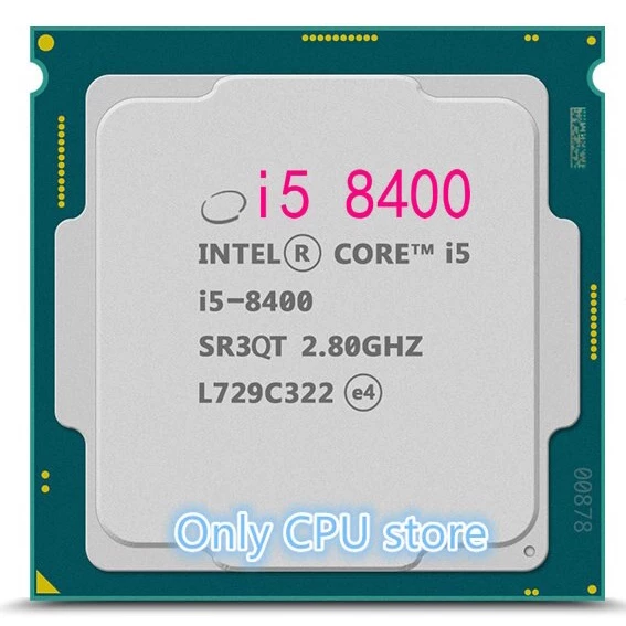 PROCESSOR CORE I5 8400 SOCKET LGA 1151 TRAY GARANSI TOKO 1TAHUN
