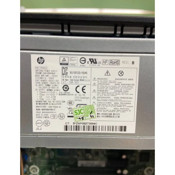 PC HP 800 G2 CORE I7 6700 GEN6 6TH-RAM DDR4 32GB-SSD1TB BISA VARIASI SPEKSIFIKASI
