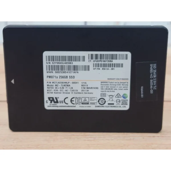 SSD SAMSUNG 256GB SATA 2,5 INCH GARANSI TOKO 1 BULAN