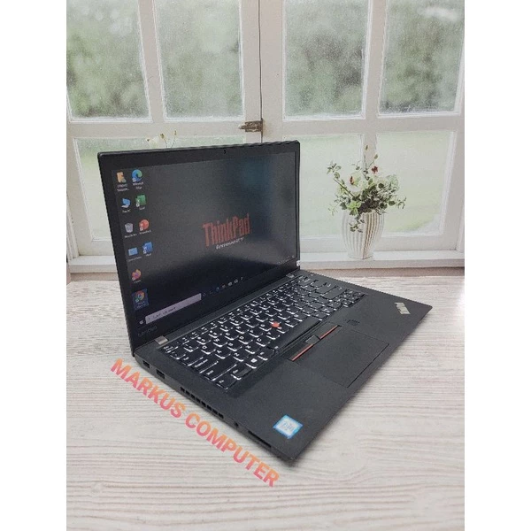 LAPTOP LENOVO THINKPAD T470S CORE I7 GEN7-RAM DDR4 8GB-SSD 256GB-MULUS