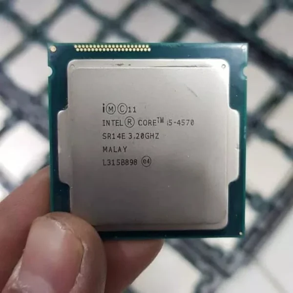 PROCESSOR CORE I5 4570 GEN4 SOCKET LGA 1150 TRAY GARANSI TOKO 1 TAHUN