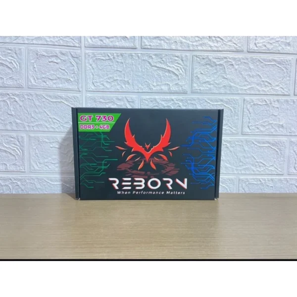 VGA CARD NVIDIA GT 730 4GB DDR3 128 BIT BREND REBORN GARANSI DISTRIBUTOR REBORN 1 TAHUN