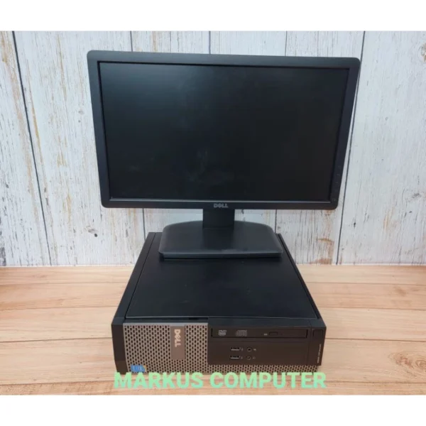 CPU PC PAKET DELL 3020 SFF CORE I5 GEN4/RAM 8GB-SSD 256GB-LED 19INCHI/PC PAKET MONITOR/PC PAKET MURAH
