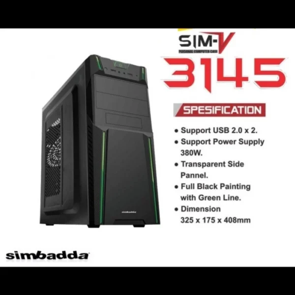 CPU PC RAKITAN CORE I5 760 -RAM 8GB-SSD 256GB-VGA 2GB DDR3-NEW GARANSI TOKO 1 TAHUN