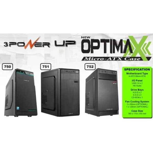 CPU PC RAKITAN CORE I3 GEN6-RAM 8GB-SSD 256GB-BARU GARANSI DISTRIBUTOR