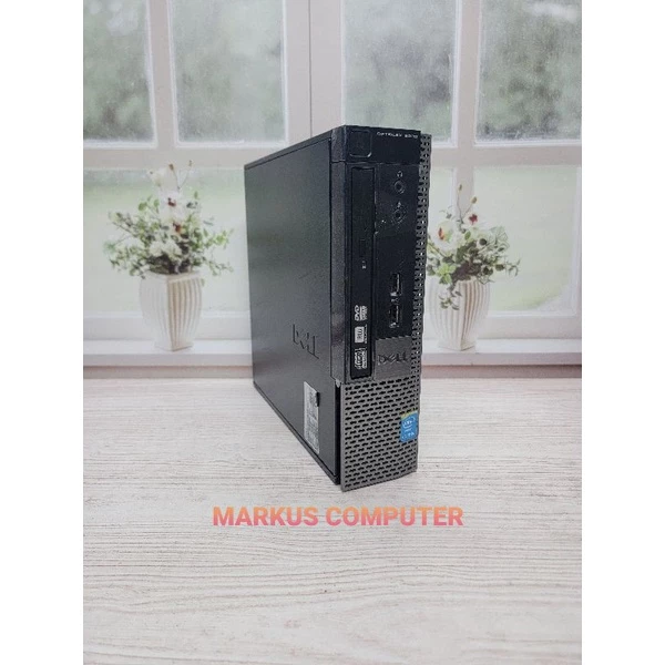 CPU PC DELL OPTIPLEX 9020 USFF CORE I5 GEN4-RAM 16GB-SSD 512GB-DVD RW