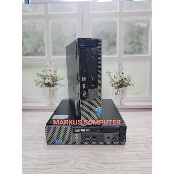CPU PC DELL OPTIPLEX 9020 USFF CORE I5 GEN4-RAM 16GB-SSD 512GB-DVD RW
