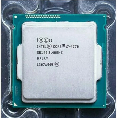 PROCESSOR CORE I7 4770 GEN4 SOCKET LGA 1150 GARANSI TOKO 1 TAHUN