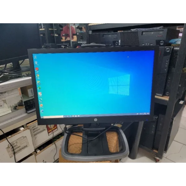 MONITOR LED HP 22 INCHI TANPA KAKI MULUS NO MINUS