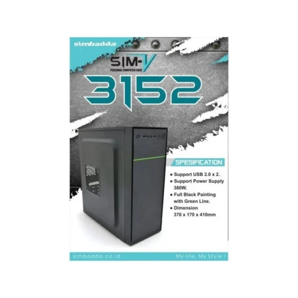 CPU PC RAKITAN CORE I7 870 -RAM 16GB-SSD 256GB-VGA 4GB DDR5-GAMING