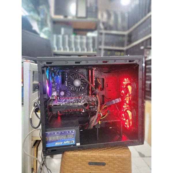 CPU PC RAKITAN RYZEN 3-RAM DDR4 16GB-SSD NVME 256GB-VGA GTX 1050TI 4GB