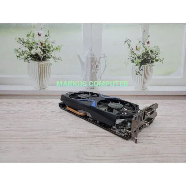 VGA CARD GTX 1050 2GB DDR5 128 BIT GALAX GARANSI TOKO 3 BULAN LIKE NEW