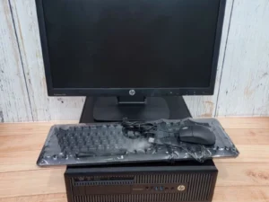 PAKET PC HP 600 G1 I3 GEN4-RAM 4GB-SSD 128GB-LED 20IN HP-KEY DAN MOUSE