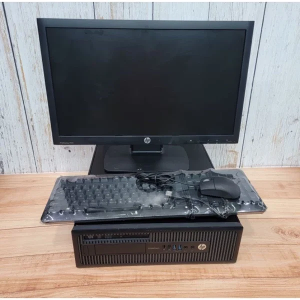 PAKET PC HP 600 G1 I3 GEN4-RAM 4GB-SSD 128GB-LED 20IN HP-KEY DAN MOUSE