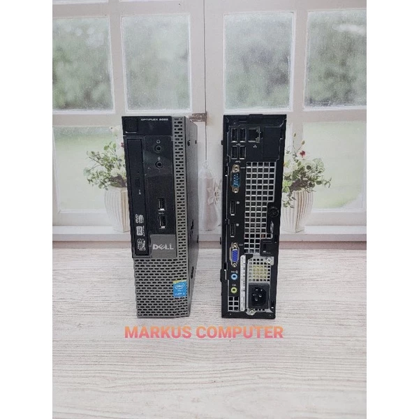 CPU PC DELL OPTIPLEX 9020 USFF CORE I5 GEN4-RAM 16GB-SSD 512GB-DVD RW