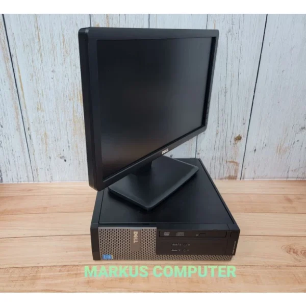 CPU PC PAKET DELL 3020 SFF CORE I5 GEN4/RAM 8GB-SSD 256GB-LED 19INCHI/PC PAKET MONITOR/PC PAKET MURAH
