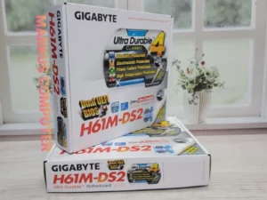 MOTHERBOARD GIGABYTE GA-H61M-DS2 SOCKET 1155 GARANSI DISTRIBUTOR 1 TAHUN/MOBO H61/MOBO SOCKET 1155