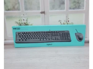 KEYBOARD MOUSE LOGITEC MK 120 USB
