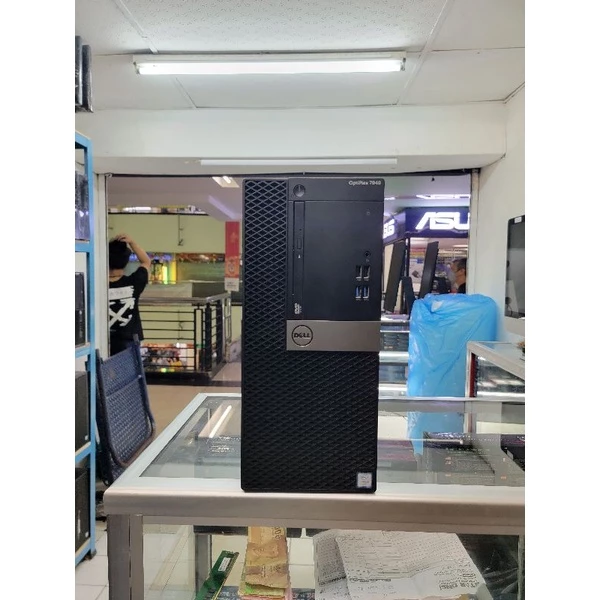 CPU PC DELL OPTIPLEX 7040 CORE I3 GEN6-RAM DDR4 16GB-SSD 512GB-DVD RW