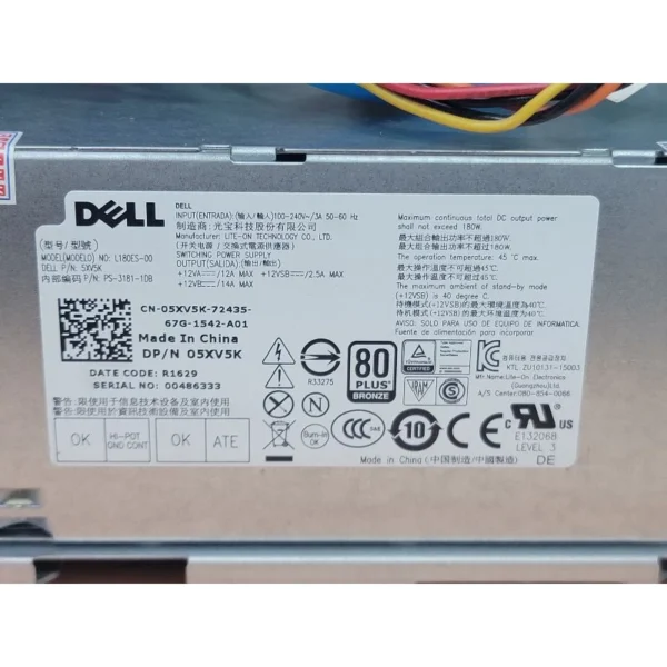 CPU PC DELL OPTIPLEX 7040 SFF CORE I7 GEN6-RAM DDR4 8GB-SSD 256GB