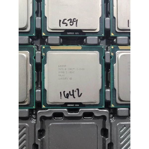 PROCESSOR INTEL CORE I5 2400 GEN-2 GARANSI TOKO 1 TAHUN