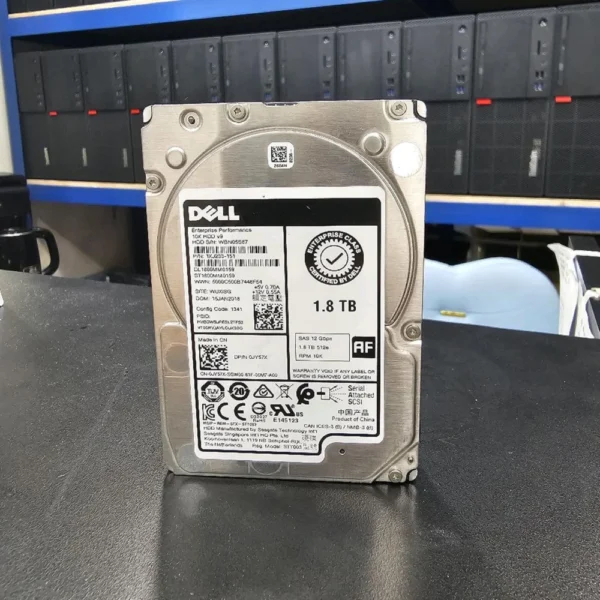 Hard Disk Dell SAS 1.8TB 10K RPM 12Gbps 2.5"