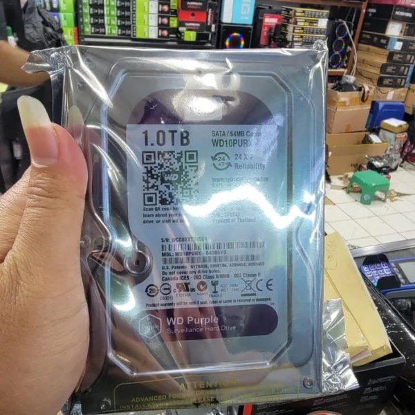 HARDISK PC 1TB 3,5" GARANSI 1 TAHUN - WDC, 1 TB/1000GB